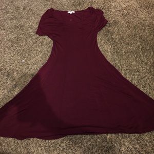 Maroon dress